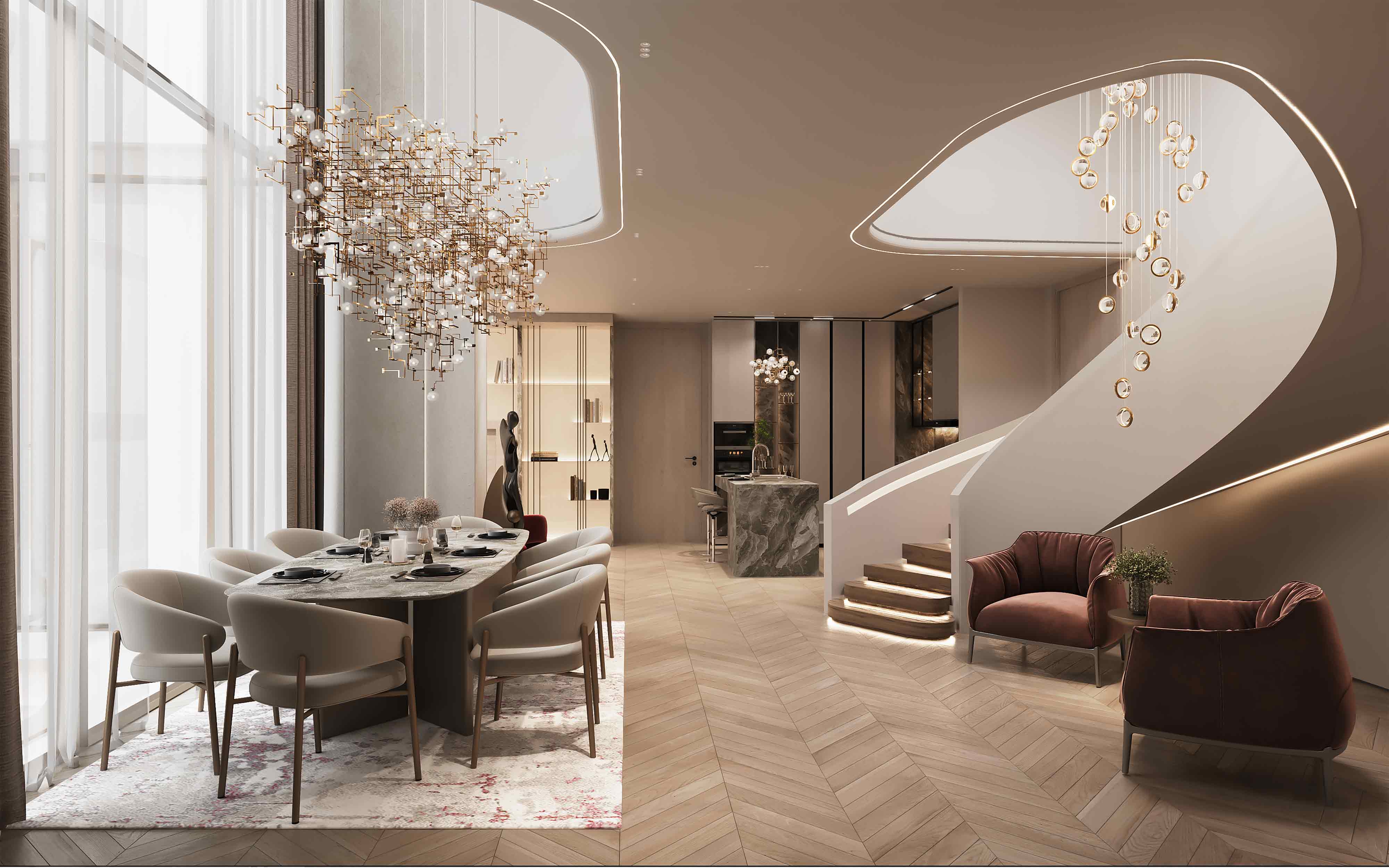 Imtiaz Symphony Tower, Unit 1210 impressie 2