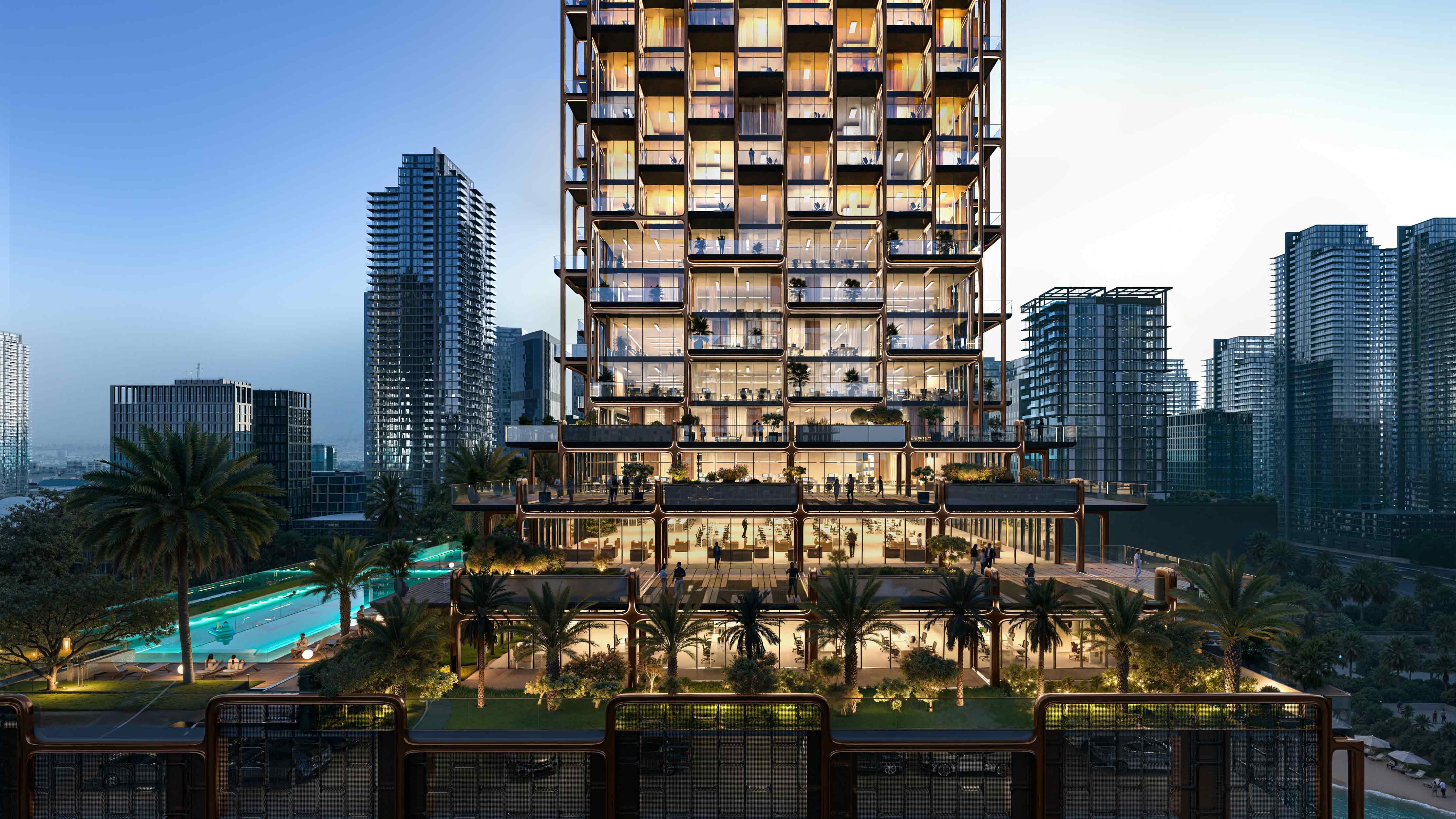 Imtiaz Symphony Tower, Unit 1210 in Meydan Horizon, Dubai