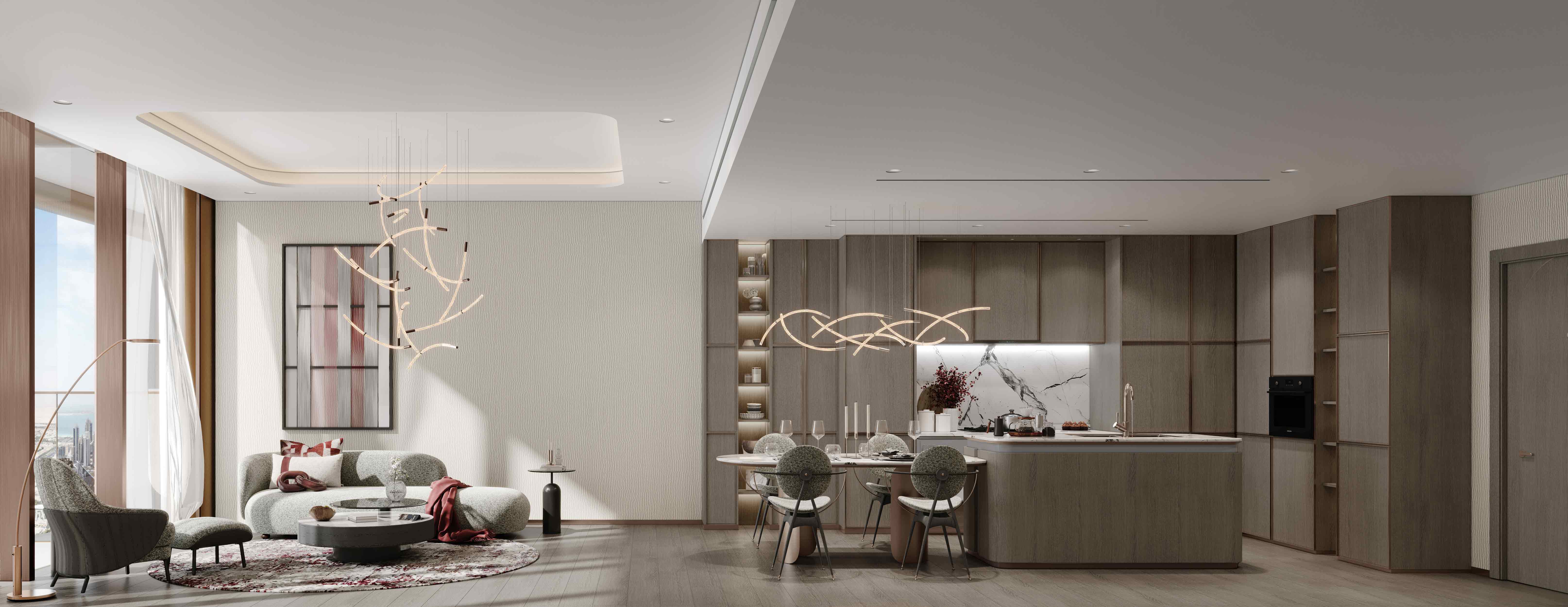 Imtiaz Symphony Tower, Unit 1210 impressie 1