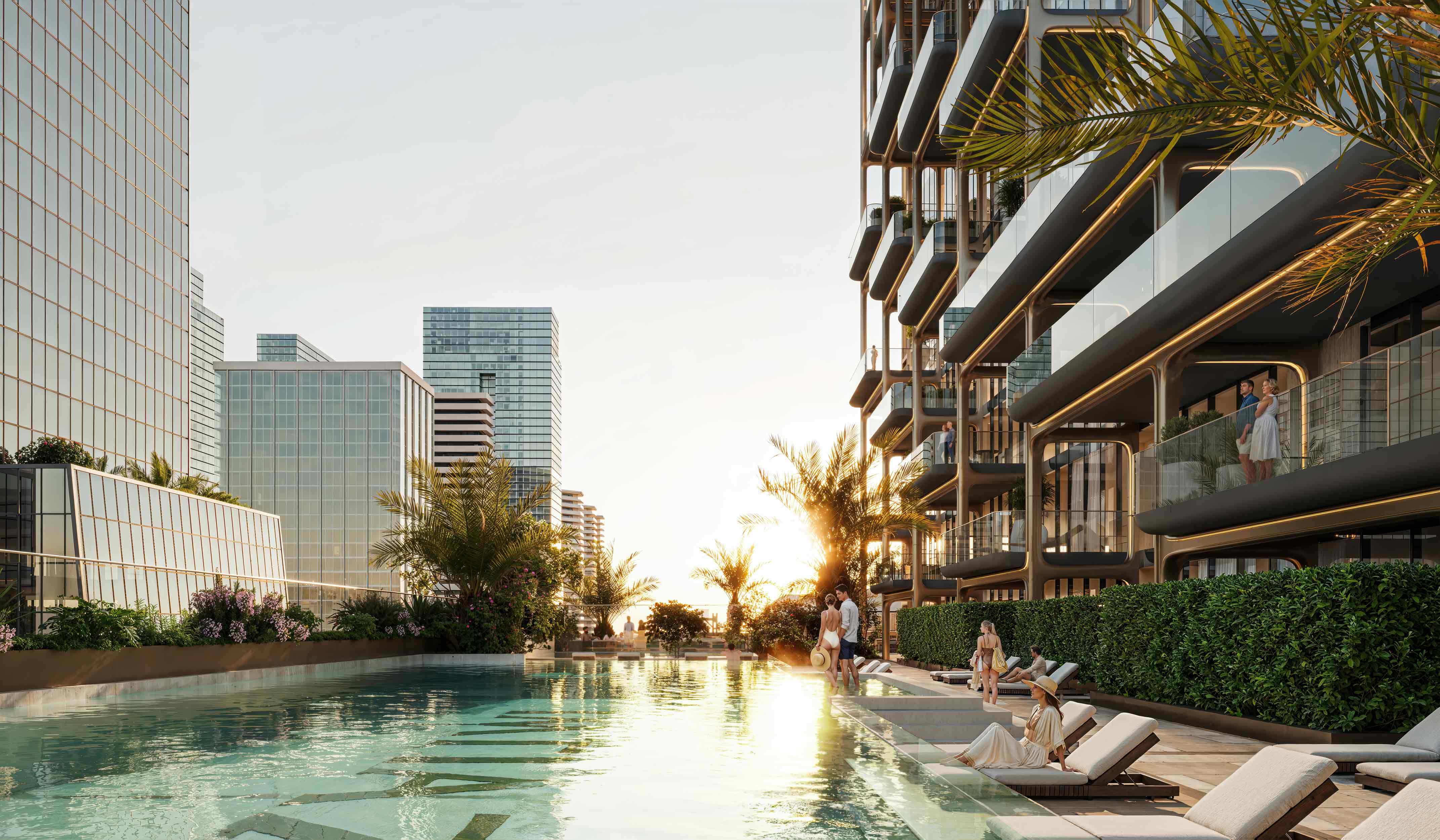 Imtiaz Symphony Tower, Unit 1210 impressie 3